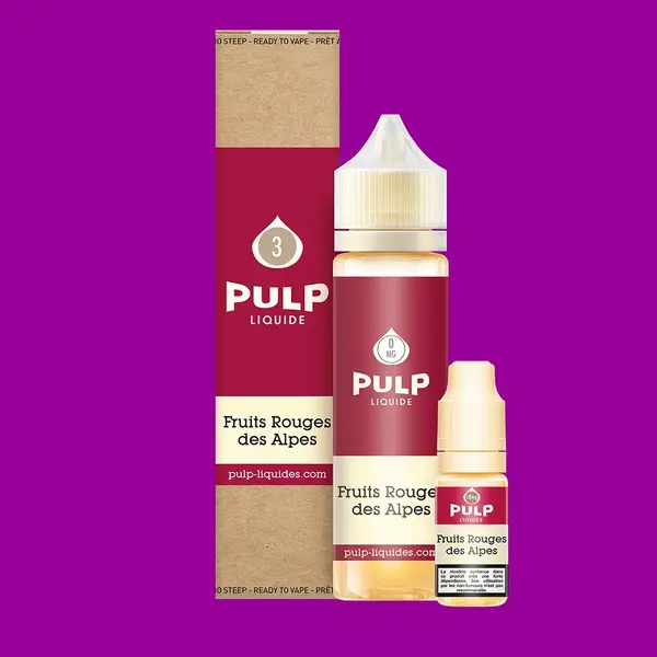 PACK 60ml - Pulp - Fruits Rouges des Alpes