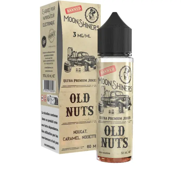 PACK 60ml - MoonShinners - Old Nuts