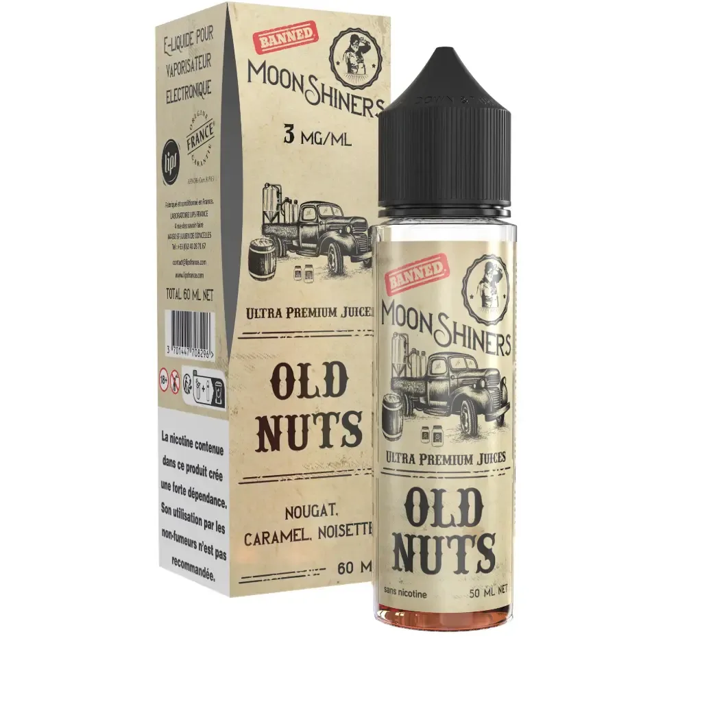 PACK 60ml - MoonShinners - Old Nuts
