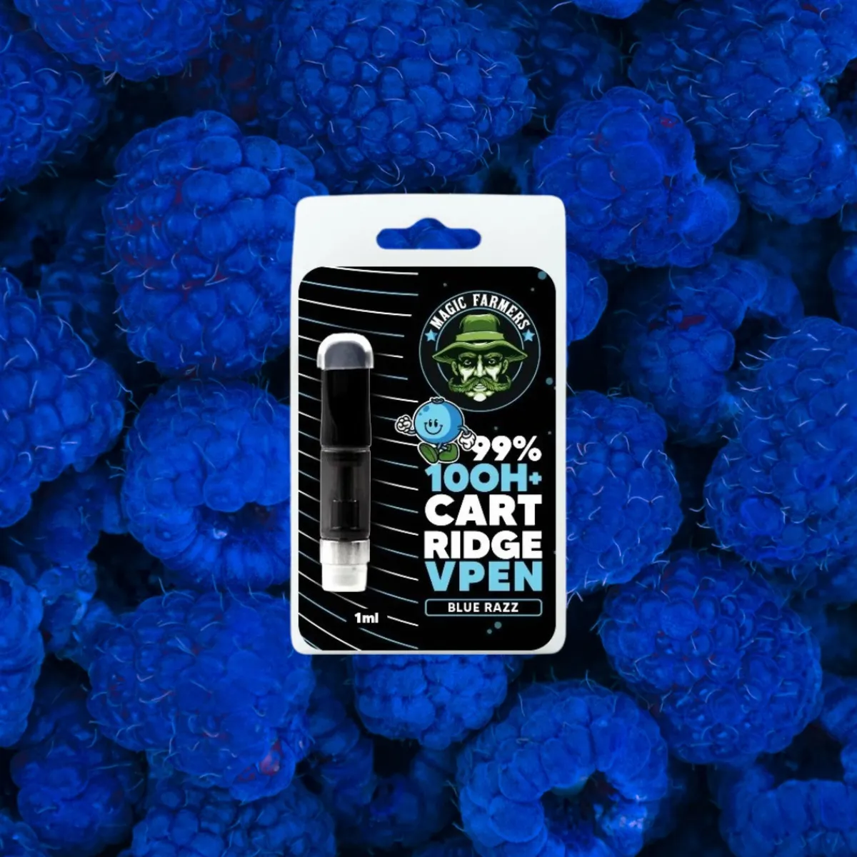 Cartridge - 10Oh - Blue razz - 1ml