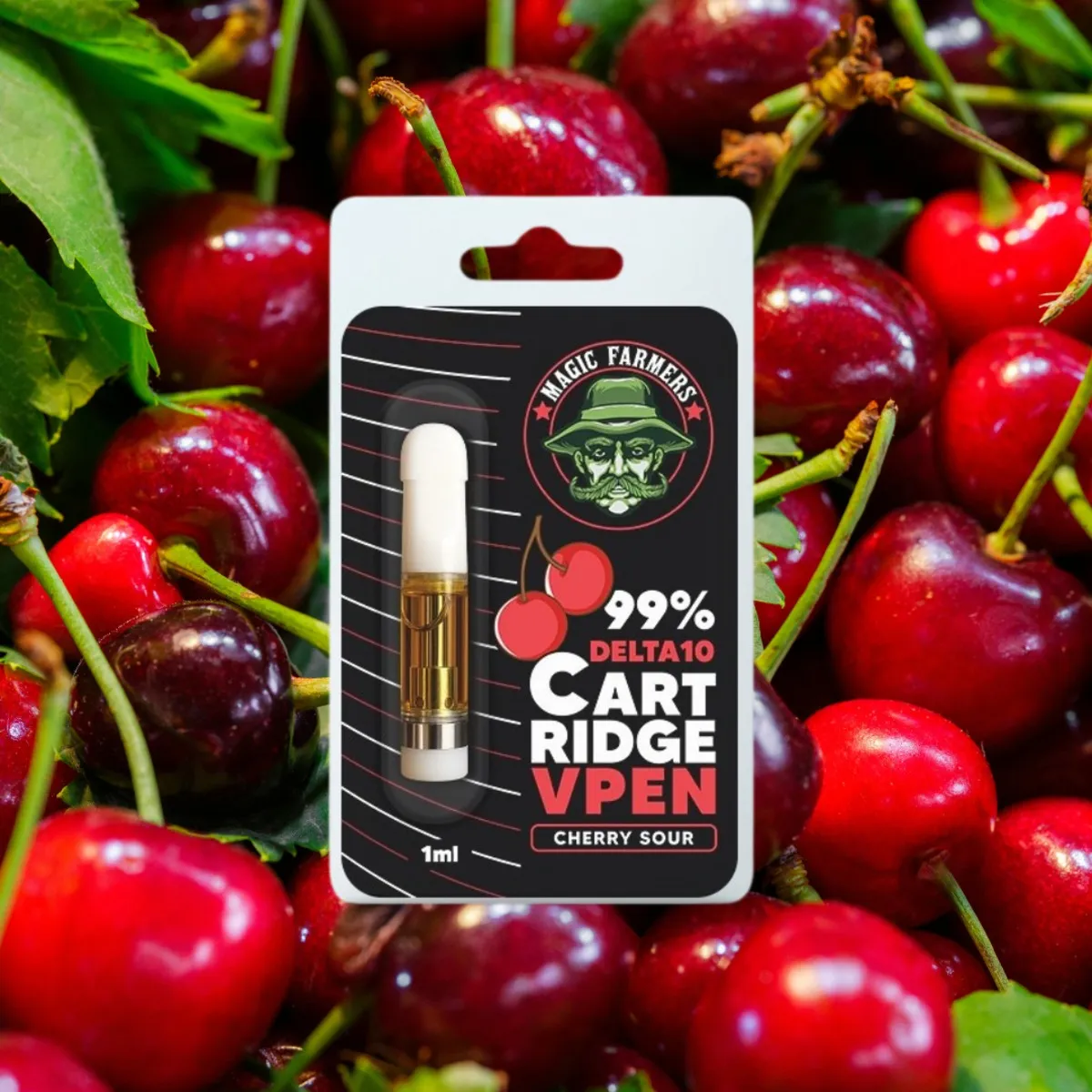 Cartridge - Delta10 - Cherry Sour - 1ml