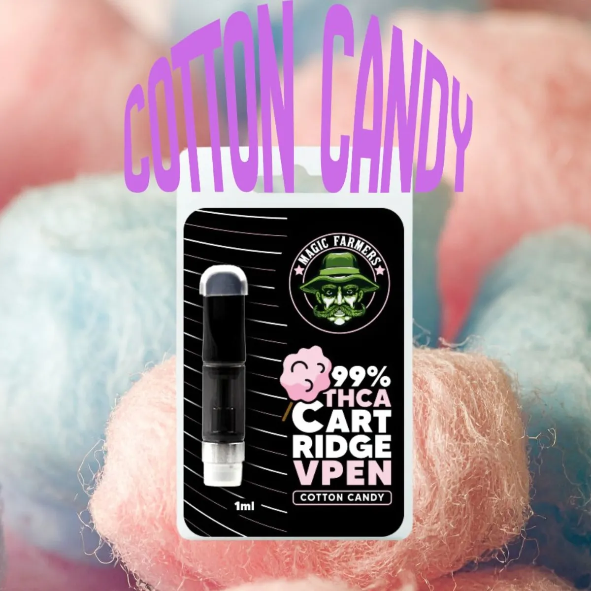 Cartridge - THCA - Cotton Candy - 1ml
