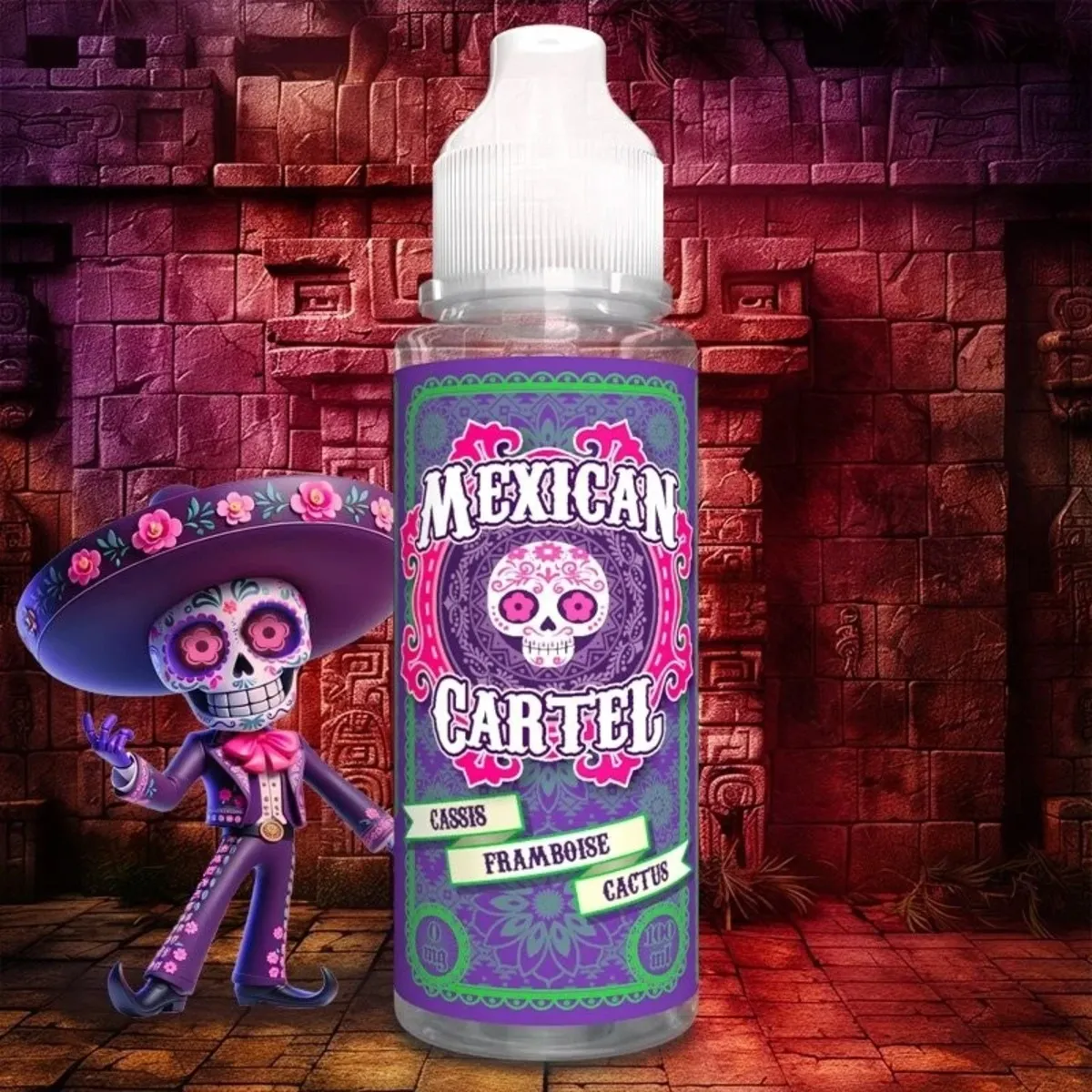 Mexican Cartel - Cassis Framboise Cactus - 100ml