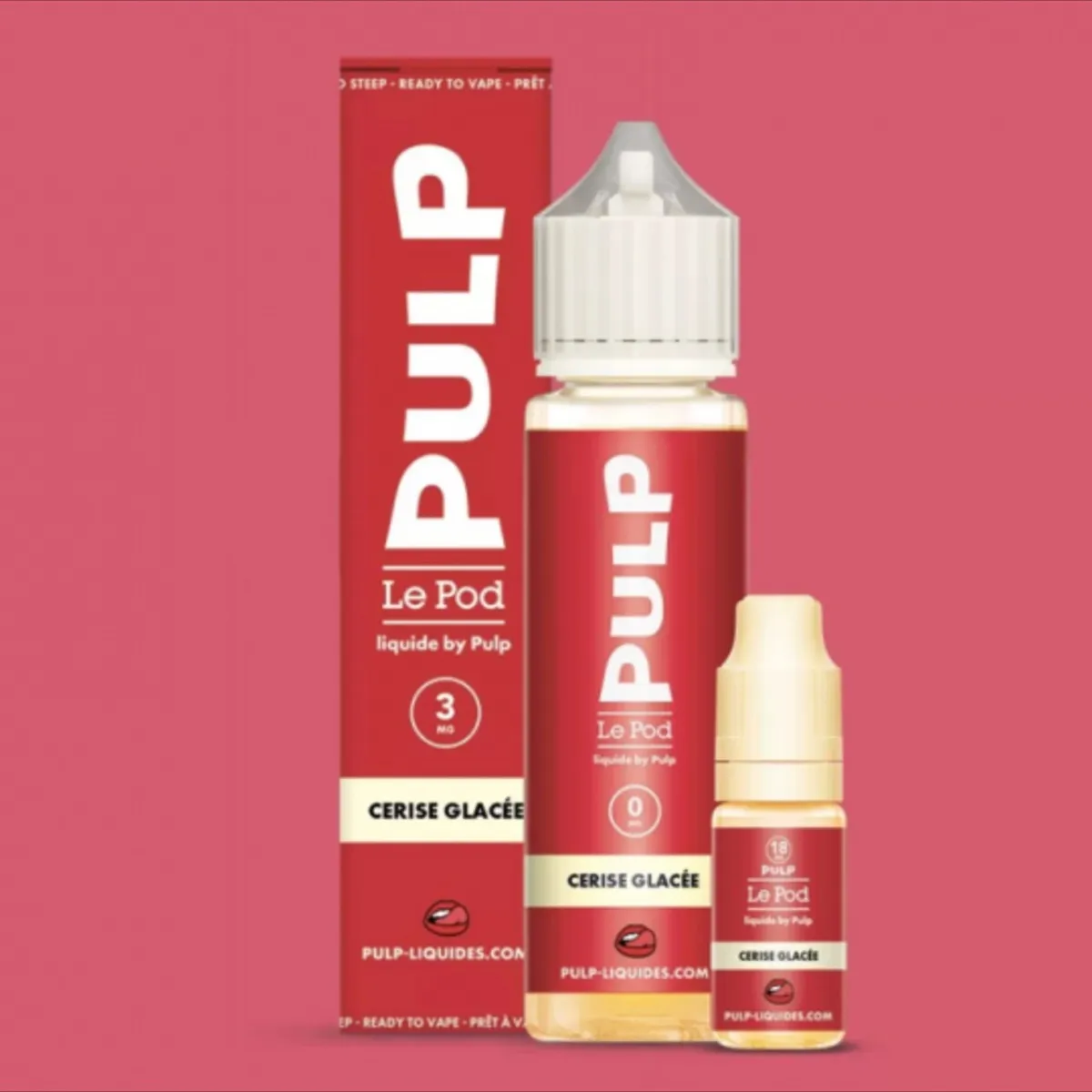 PACK 60ml - Le Pod Liquide - Cerise Glacée
