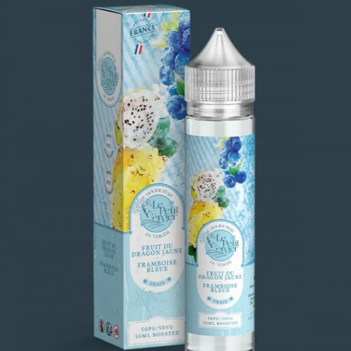 Savourea - Le Petit Verger Frais - Fruit du Dragon Jaune Framboise Bleue - 50ml