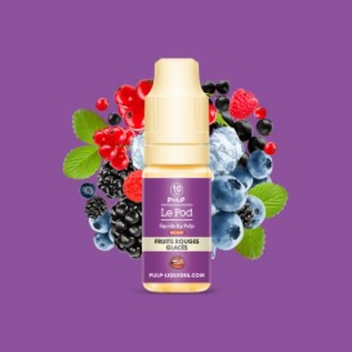 Pulp - Le Pod Liquide - Fruits Rouges Glacés - 10ml