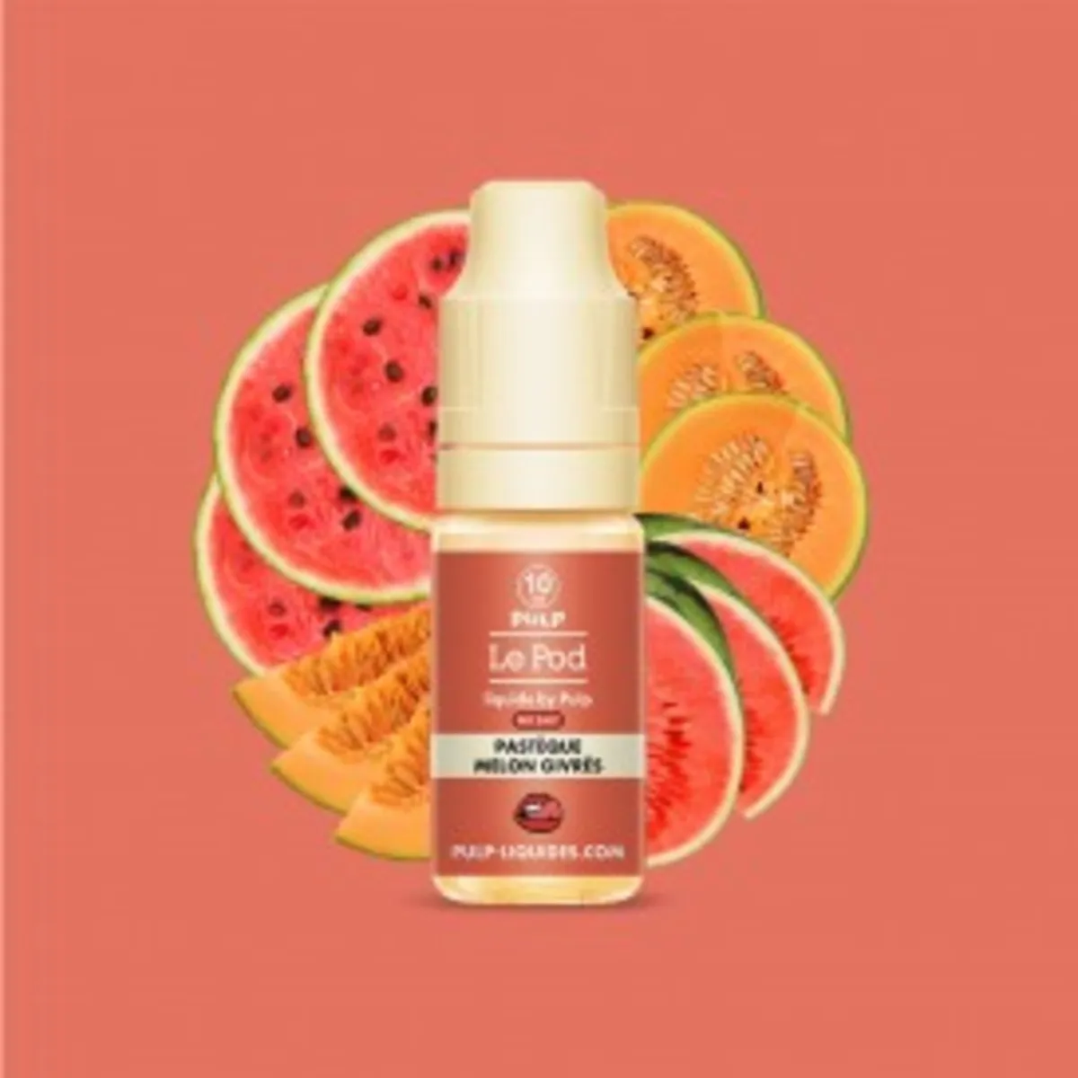 Pulp - Le Pod Liquide - Pastèque Melon Givrés - 10ml